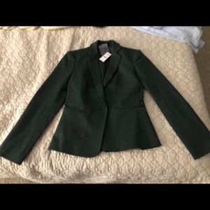 Express Notch Collar one button blazer